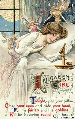Felicitari animate vintage de Halloween
